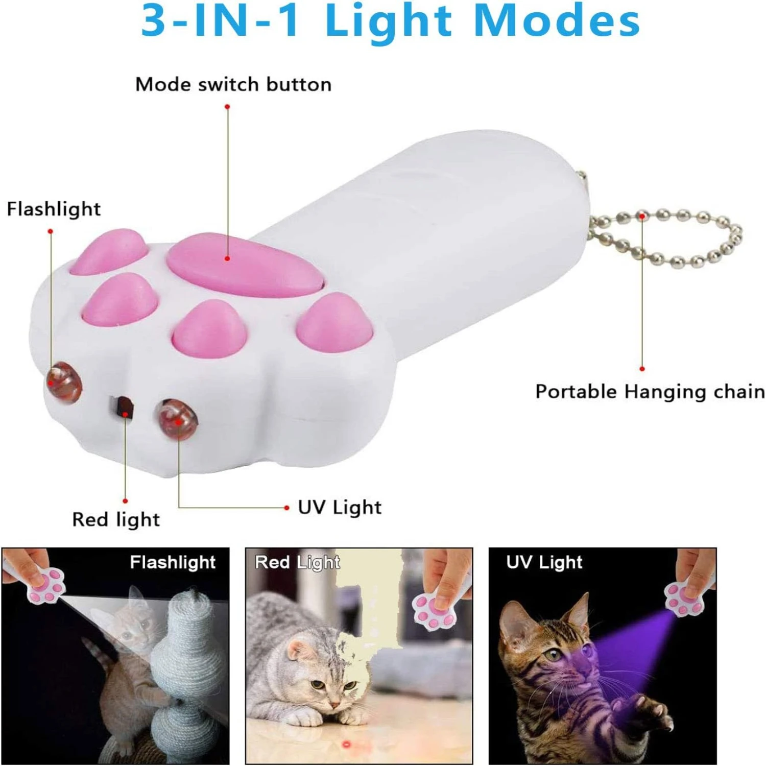Engaging, Stimulating White Cat Wand Toy for Interactive Play Experience - Playful Cat Toys for Energetic Dogs - Endless Fun wit
Engaging, Stimulating White Cat Wand Toy for Interactive Play Experience - Playful Cat Toys for Energetic Dogs - Endless Fun wit