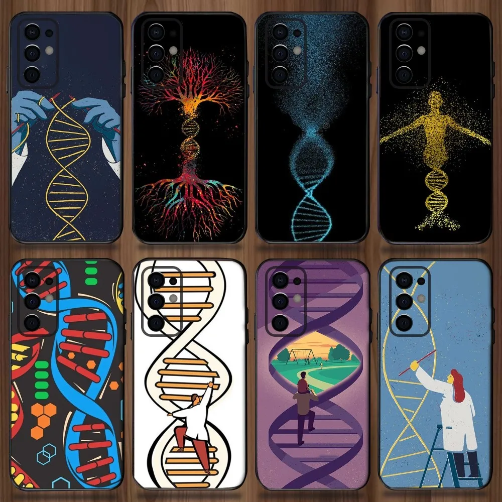 Science DNA Biology Phone Case For Samsung Galaxy A13,A21s,A22,A31,A32,A52,A53,A71,A80,A91 Soft Black Cover
Science DNA Biology Phone Case For Samsung Galaxy A13,A21s,A22,A31,A32,A52,A53,A71,A80,A91 Soft Black Cover