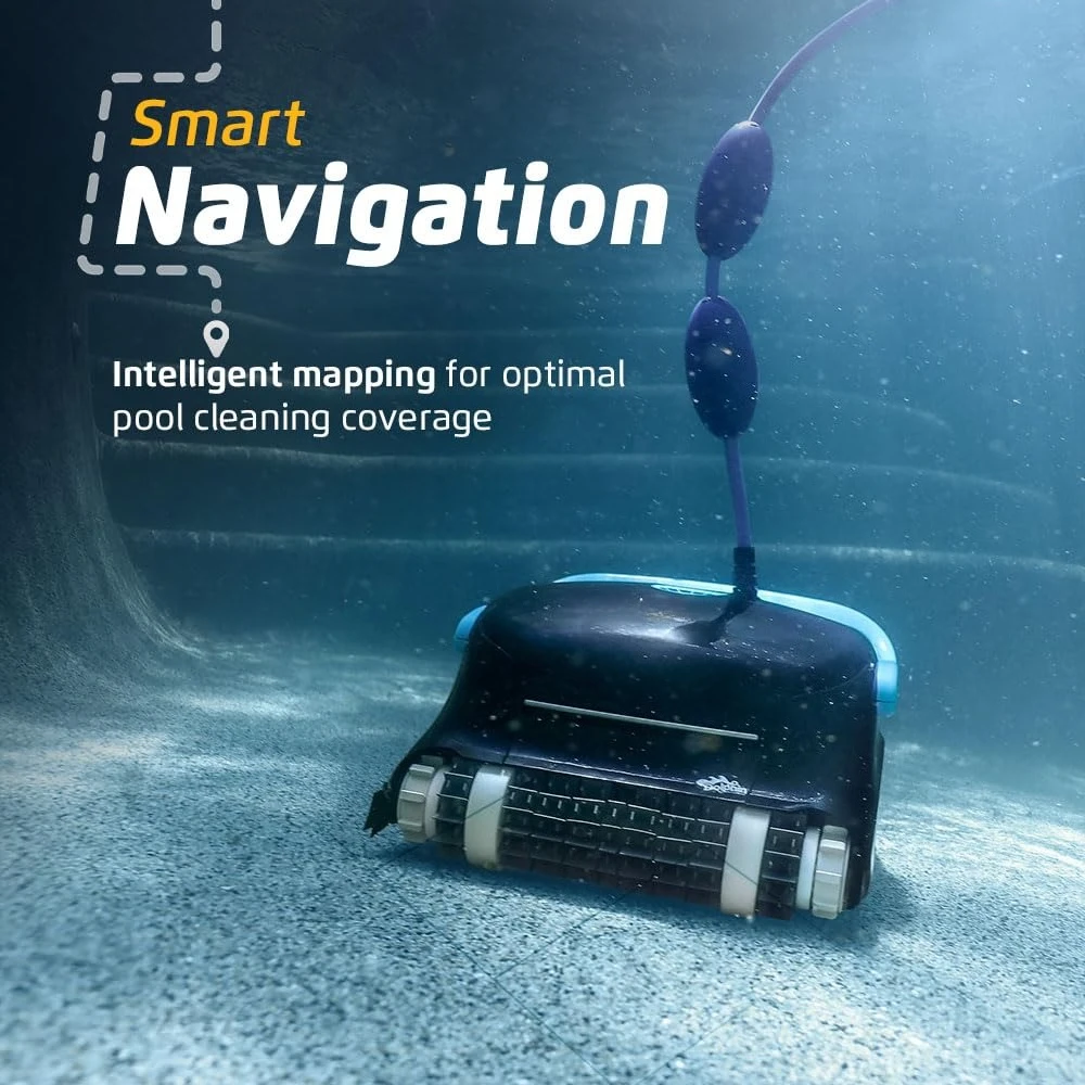 Wi-Fi Robotic Pool Vacuum Cleaner, Always Cleaning & Never Charging & Wall Climbing Scrubber Brush, Pool Use, Custom
Wi-Fi Robotic Pool Vacuum Cleaner, Always Cleaning & Never Charging & Wall Climbing Scrubber Brush, Pool Use, Custom