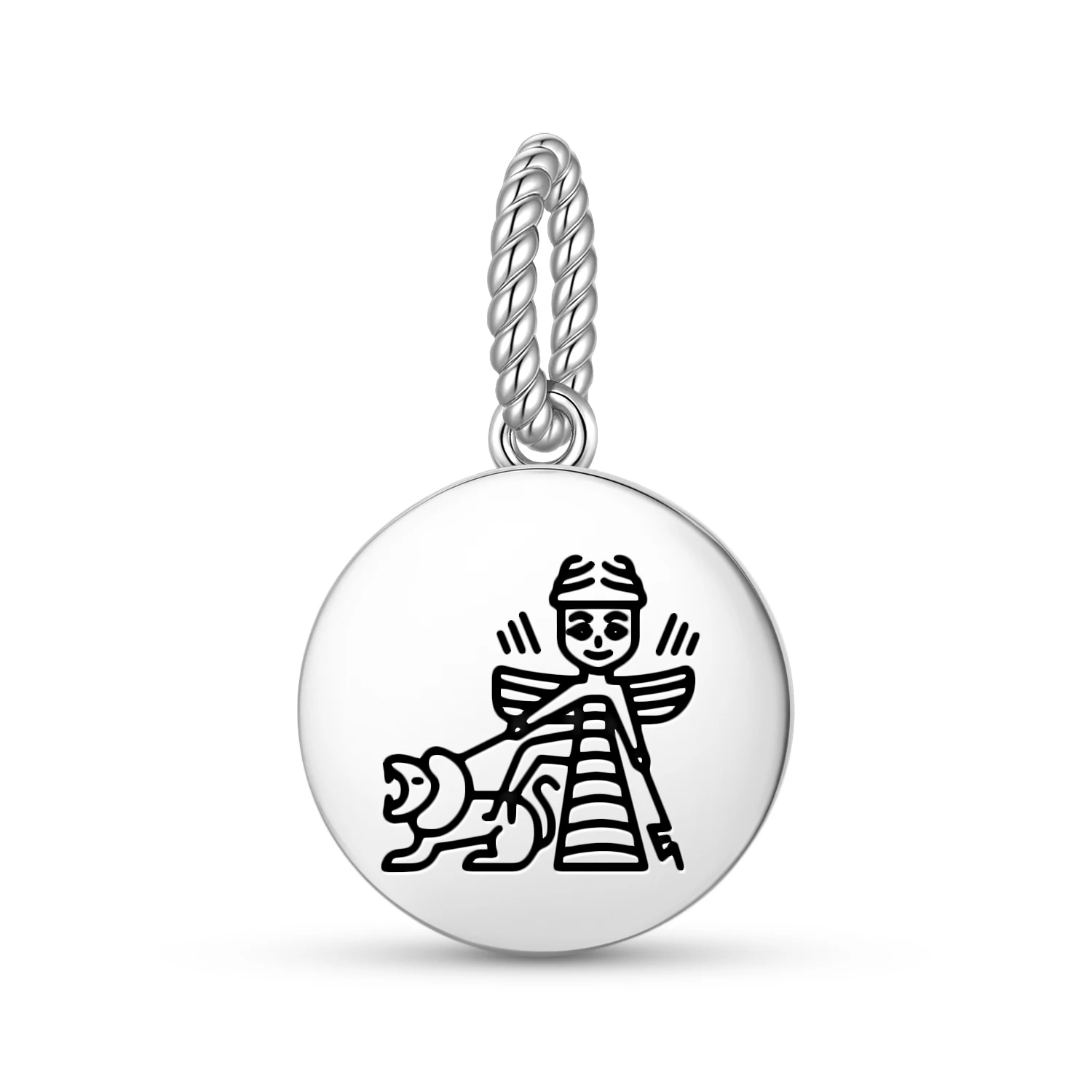 Sumerian Inanna Ishtar Pendant 925 Sterling Silver Symbol Charm Bead for Women Bracelet Necklace Jewelry Fashion
Sumerian Inanna Ishtar Pendant 925 Sterling Silver Symbol Charm Bead for Women Bracelet Necklace Jewelry Fashion