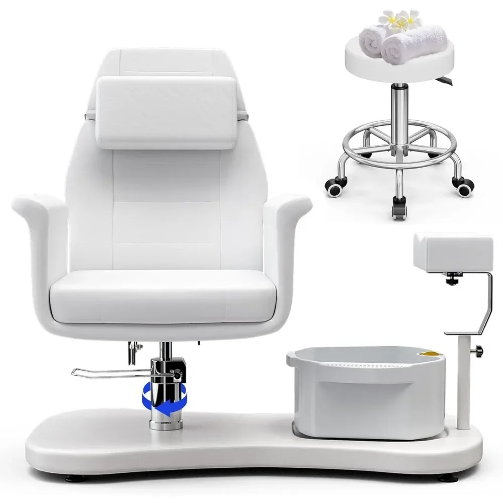Pedicure Chair No Plumbing for Nail Tech, Portable Pedicure Station with Pedicure Stand and Bowls, Profesional Foot Spa Chair
Pedicure Chair No Plumbing for Nail Tech, Portable Pedicure Station with Pedicure Stand and Bowls, Profesional Foot Spa Chair