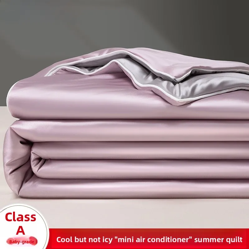 Class a Double-Sided Cool Feeling Air Conditioner Quilt Ice Silk Summer Quilt Waable Lightweight Summer Core Thin Blanket
Class a Double-Sided Cool Feeling Air Conditioner Quilt Ice Silk Summer Quilt Waable Lightweight Summer Core Thin Blanket