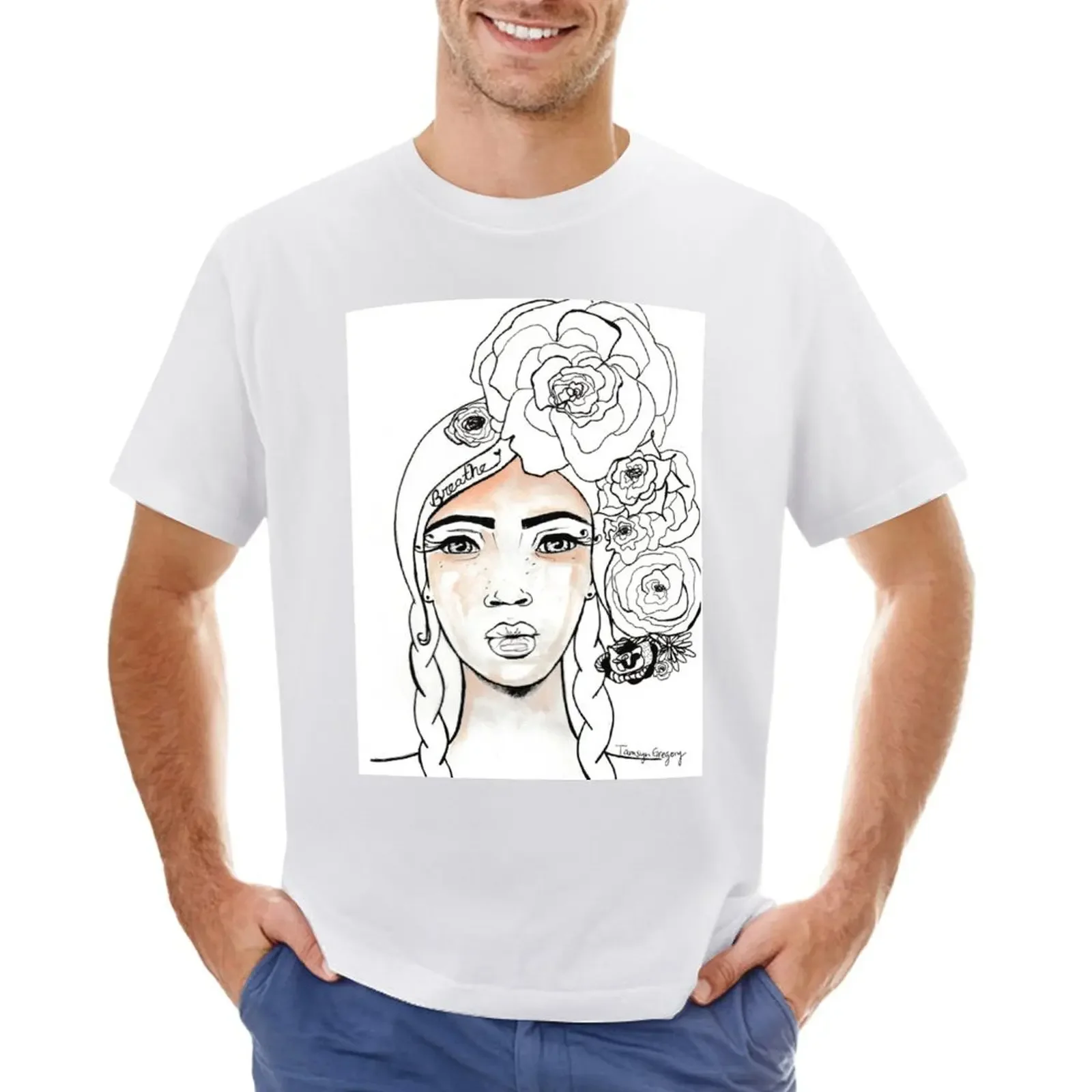 Wild Goddess Woman Series T-shirt quick drying hippie clothes Short sleeve tee men
Wild Goddess Woman Series T-shirt quick drying hippie clothes Short sleeve tee men