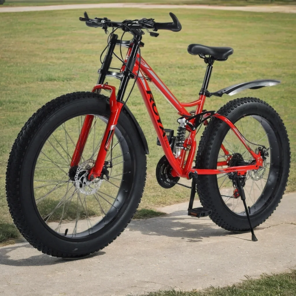 Велосипед фэтбайк 4.0 с широкими шинами, двойными дисковыми тормозами, двойной амортизацией, 21-скоростной, для снега и бездорожья Велосипеды для бездорожья
Велосипед фэтбайк 4.0 с широкими шинами, двойными дисковыми тормозами, двойной амортизацией, 21-скоростной, для снега и бездорожья Велосипеды для бездорожья