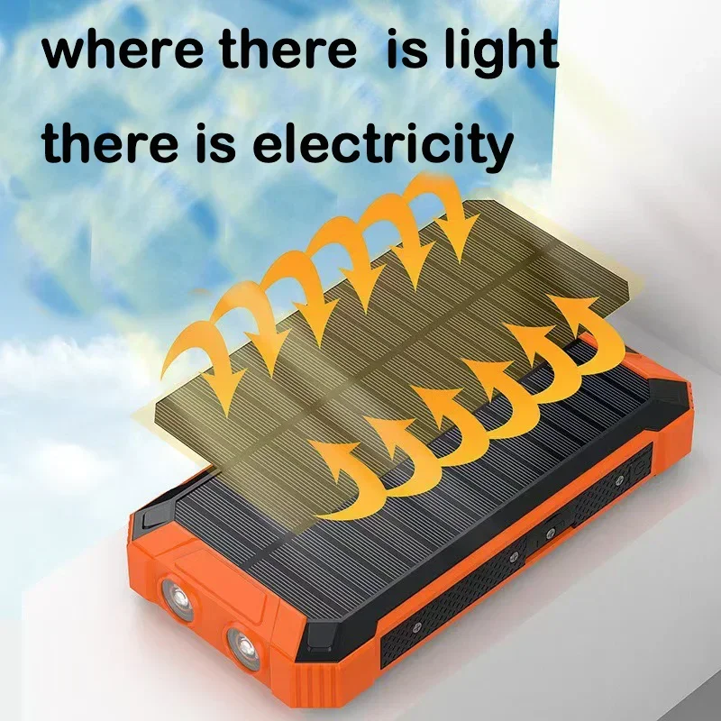 Solar Power Bank USB 4 in1 Mobile 20000mAh Battery all-purpose Solar Station Super Fast Charging Wireless Charger LED Light
Solar Power Bank USB 4 in1 Mobile 20000mAh Battery all-purpose Solar Station Super Fast Charging Wireless Charger LED Light