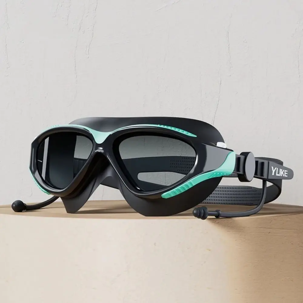 PVC Big Frame Swimming Goggles Big Frame HD Swimming Glasses with Earplugs Waterproof Silicone Adjustable Anti-fog Goggles
PVC Big Frame Swimming Goggles Big Frame HD Swimming Glasses with Earplugs Waterproof Silicone Adjustable Anti-fog Goggles