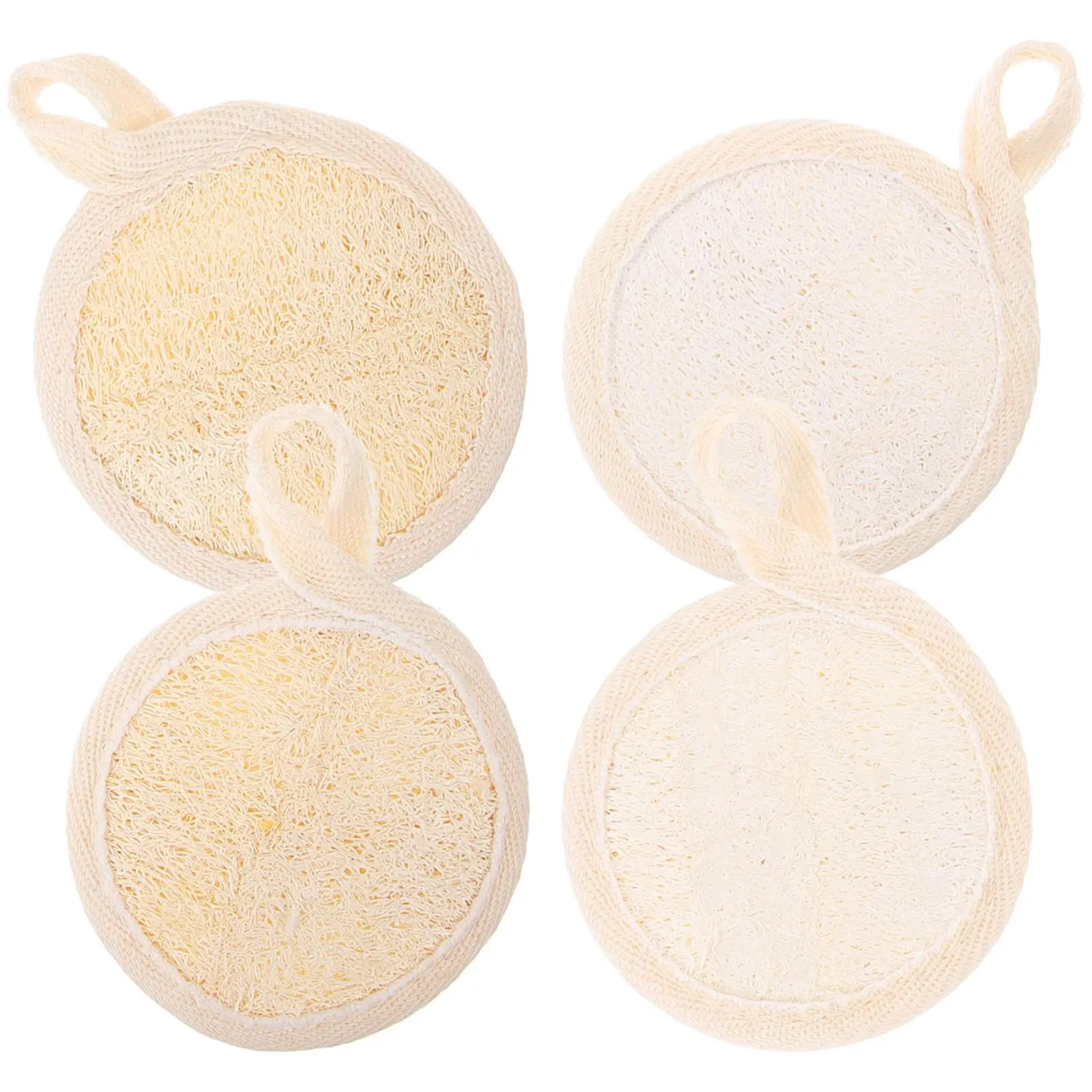 4Pcs Loofah Exfoliating Pads 8x8 Beige Edge Face Scrubbing Cleanser Women Skincare Deep Cleaning Soft Comfortable Safe Material
4Pcs Loofah Exfoliating Pads 8x8 Beige Edge Face Scrubbing Cleanser Women Skincare Deep Cleaning Soft Comfortable Safe Material