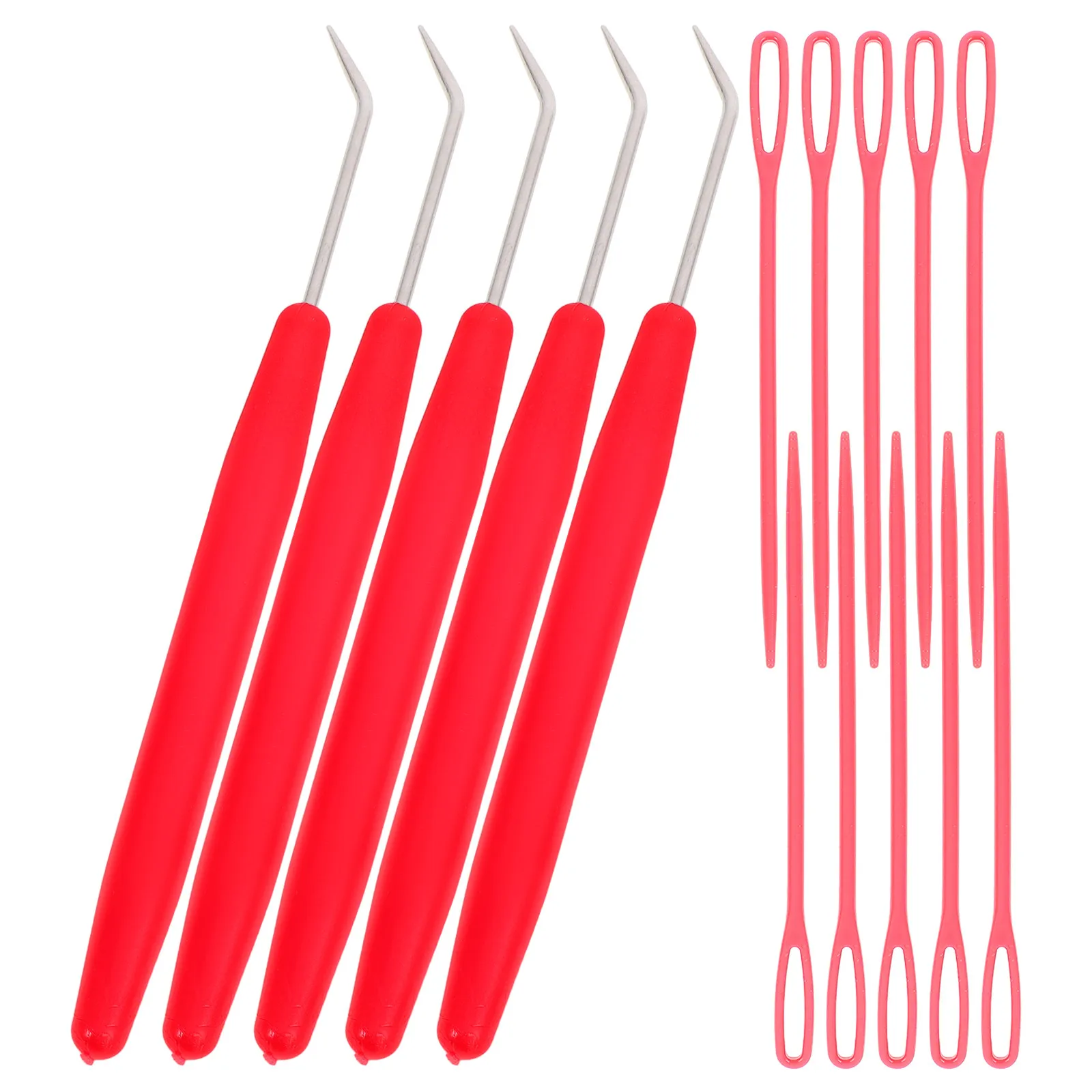 15Pcs Crochet Hook Knitting Tools Looming Needles Set Plastic Handle Stainless Steel Hooks for Craft Gifts Sweaters
15Pcs Crochet Hook Knitting Tools Looming Needles Set Plastic Handle Stainless Steel Hooks for Craft Gifts Sweaters
