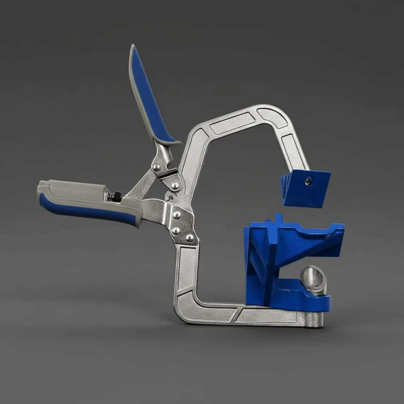 90 Degree Right-Angle Clamp Multi-Function Cabinet Framing Clamp Carpentry Angle Jig Sturdy Duty Hand Tool Quick Release
90 Degree Right-Angle Clamp Multi-Function Cabinet Framing Clamp Carpentry Angle Jig Sturdy Duty Hand Tool Quick Release