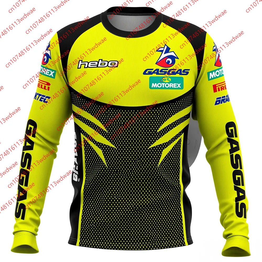 GASGAS x Hebo Motocross Jersey Stripes Quick Dry Breathable MX Off-Road Dirt Bike Top for Racing Enthusiasts & Riders
GASGAS x Hebo Motocross Jersey Stripes Quick Dry Breathable MX Off-Road Dirt Bike Top for Racing Enthusiasts & Riders