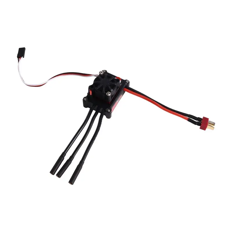 WOTT-RC 75A Brushless ESC Electronic Speed Controller For 540/3650/3670 Brushless Motor Model Car/Boat With T Power Plug
WOTT-RC 75A Brushless ESC Electronic Speed Controller For 540/3650/3670 Brushless Motor Model Car/Boat With T Power Plug