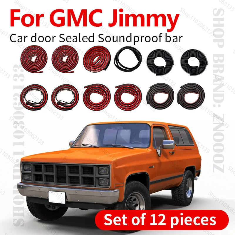 For 1983-2005 GMc Jimmy T10 Car Door Seal Strip Rubber Double Layer Sealing Protector Soundproof Dustproof Seal Strip 12PCS Set
For 1983-2005 GMc Jimmy T10 Car Door Seal Strip Rubber Double Layer Sealing Protector Soundproof Dustproof Seal Strip 12PCS Set