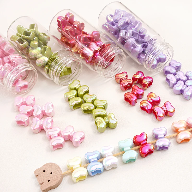 2-5pcs 15x11mm Multi Color Acrylic Bowknot Beads Loose Spacer Beads For Handmade DIY Phone Chain Charms Jewelry Making Materials
2-5pcs 15x11mm Multi Color Acrylic Bowknot Beads Loose Spacer Beads For Handmade DIY Phone Chain Charms Jewelry Making Materials