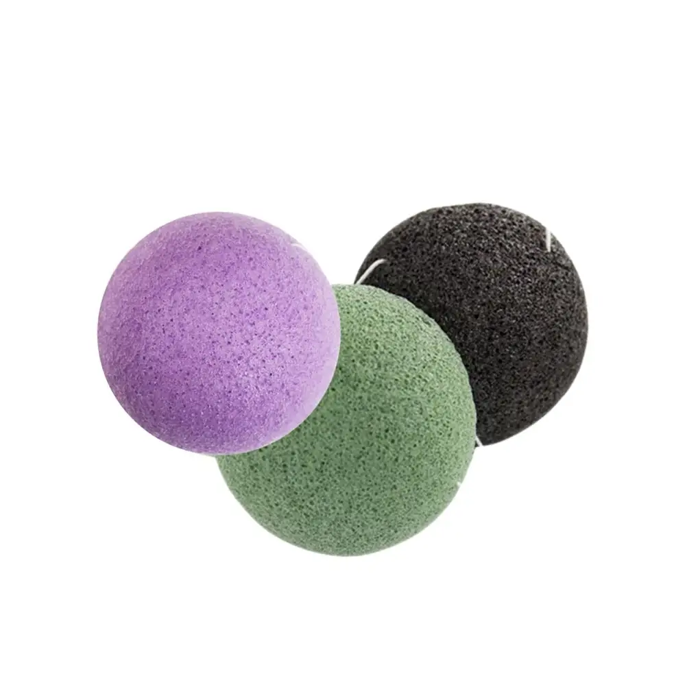 3Pcs Round Shaped Sponges Face Washing Puff Natural Facial Care Sponges Face Cleansing Sponge (Black Green Purple)
3Pcs Round Shaped Sponges Face Washing Puff Natural Facial Care Sponges Face Cleansing Sponge (Black Green Purple)
