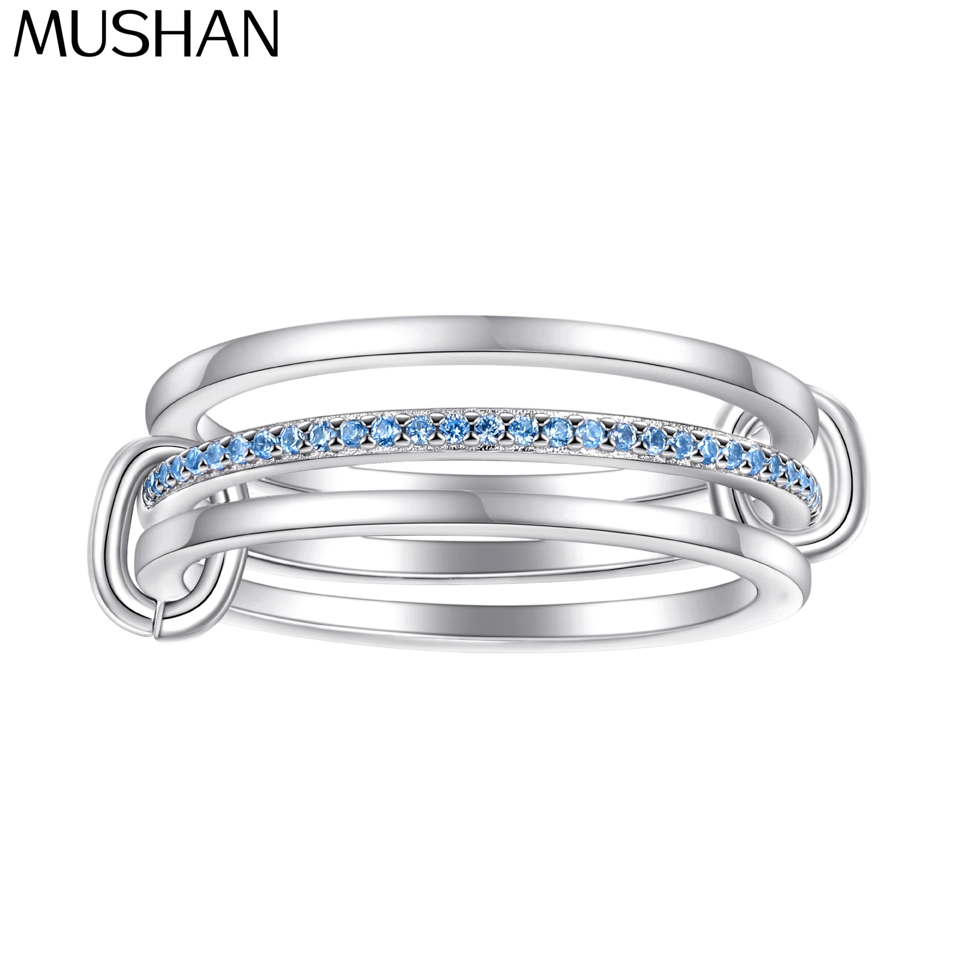 MuShan Jewelry 925 Sterling Silver Ring Wedding Band High Carbon Diamond Cocktail Party Bridal Jewelry Women Rings Fine Jewelry
MuShan Jewelry 925 Sterling Silver Ring Wedding Band High Carbon Diamond Cocktail Party Bridal Jewelry Women Rings Fine Jewelry