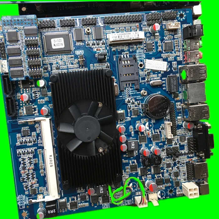 N1037M1D1-2 Mainboard 1037U POS Machine Mainboard Cash Register Industrial Computer 17x17
