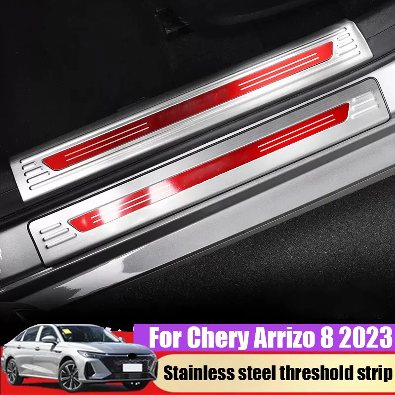 for Chery Arrizo 8 2023 Stainless steel threshold strip welcome pedal decorative frame
for Chery Arrizo 8 2023 Stainless steel threshold strip welcome pedal decorative frame