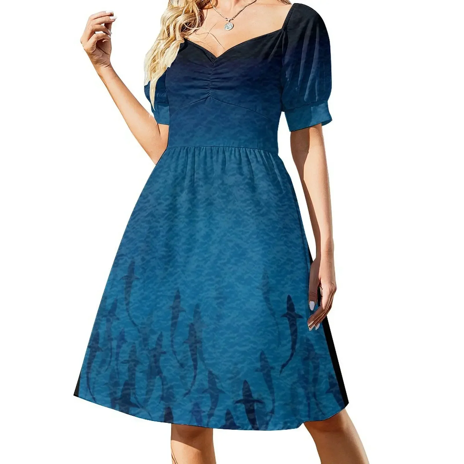 Sharks Short-Sleeved Dress women's summer dresses 2025 summer outfits for women 2025 Dress
Sharks Short-Sleeved Dress women's summer dresses 2025 summer outfits for women 2025 Dress