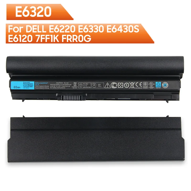 Premium Battery E6320 For Dell E6220 E6330 E6430S E6120 7FF1K FRR0G 5605mAh
Premium Battery E6320 For Dell E6220 E6330 E6430S E6120 7FF1K FRR0G 5605mAh