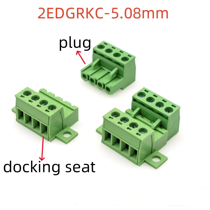 1/10Set Lock plate fixed terminal solder-free butt 2EDGRKC-5.08mm plug-in male and female socket wiring type
1/10Set Lock plate fixed terminal solder-free butt 2EDGRKC-5.08mm plug-in male and female socket wiring type