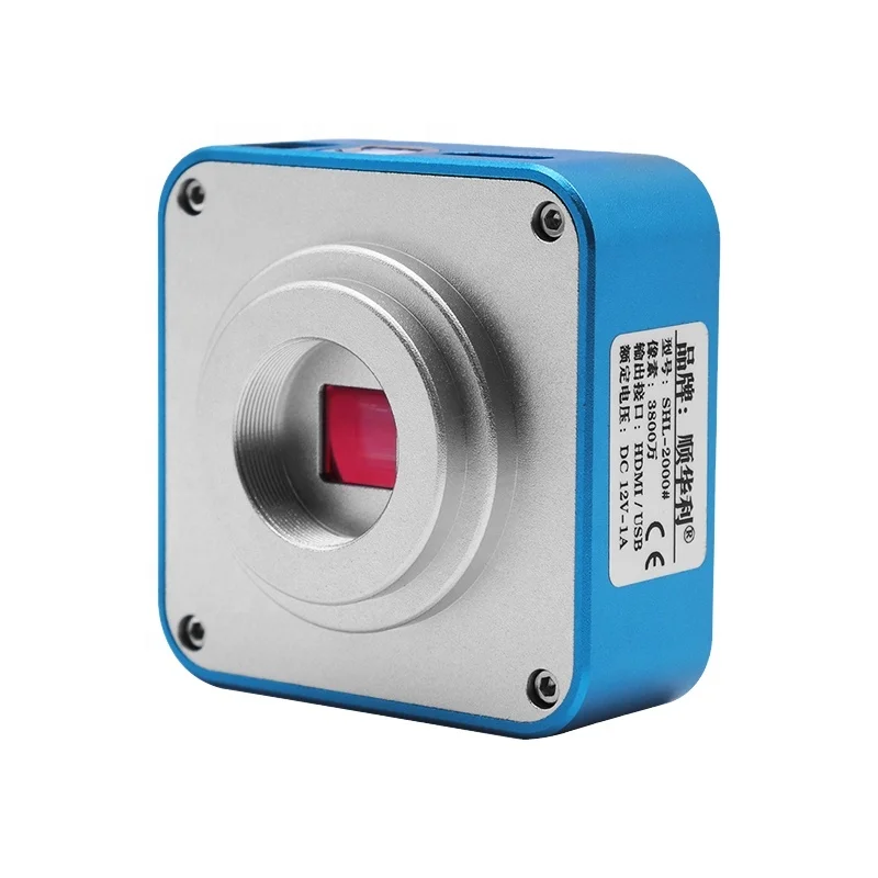 38MP FHD USB HDMI Industrial Digit Video Recording Microscope CCD Camera V6 for School Inspection Research Education CS Mount
38MP FHD USB HDMI Industrial Digit Video Recording Microscope CCD Camera V6 for School Inspection Research Education CS Mount