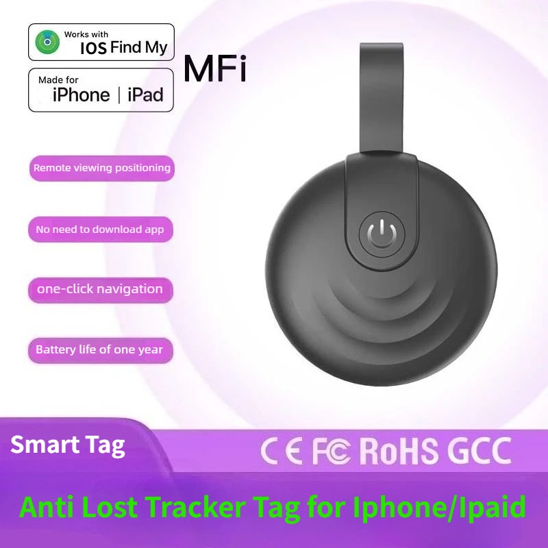 CD Airtag Smart Bluetooth Tracker Tag Works with IOS Find My APP Anti Lost Search Locator Device Item Finder for Luggage Key Bag
CD Airtag Smart Bluetooth Tracker Tag Works with IOS Find My APP Anti Lost Search Locator Device Item Finder for Luggage Key Bag
