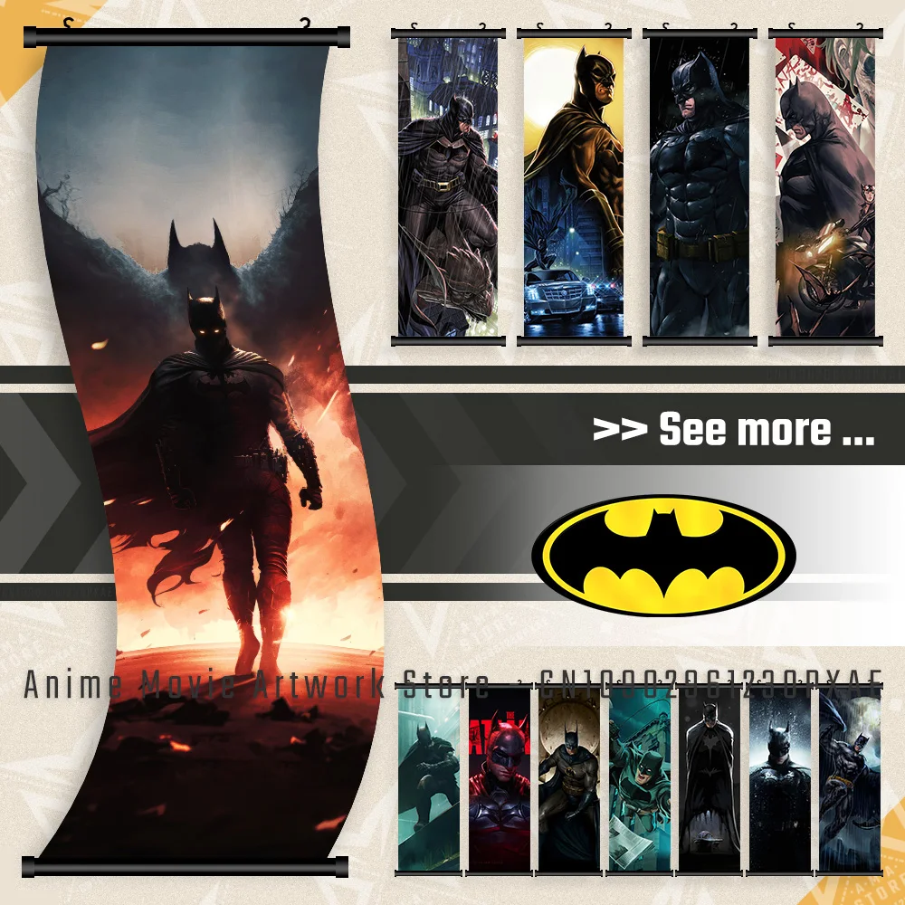 DC Comics Canvas Print Hanging Painting Batman Wall Art Scrolls Picture Justice League Movie Poster Home Decor For Living Room
DC Comics Canvas Print Hanging Painting Batman Wall Art Scrolls Picture Justice League Movie Poster Home Decor For Living Room
