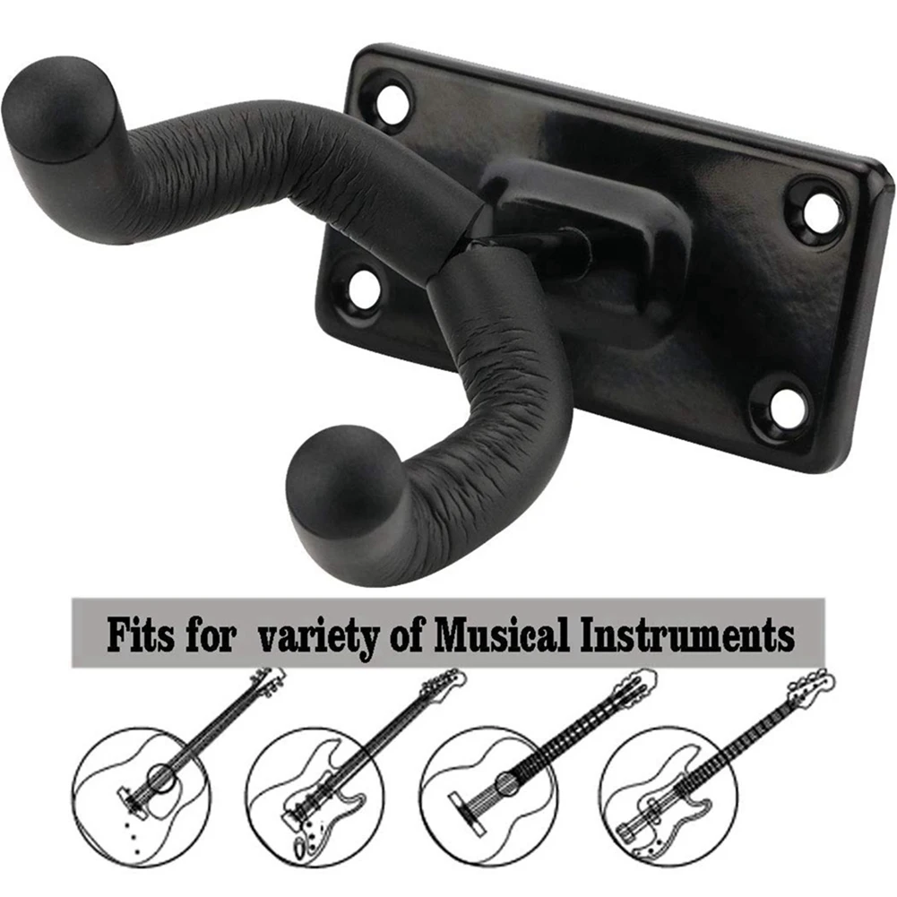 2Pcs Guitar Hanger Guitar Hook Guitar Holder Guitar Wall Mount Hangers for Electric Acoustic and Bass Guitars
2Pcs Guitar Hanger Guitar Hook Guitar Holder Guitar Wall Mount Hangers for Electric Acoustic and Bass Guitars