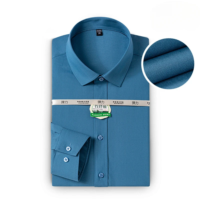 8XL Bamboo Fiber Men's Shirt Long Sleeve Formal Easy Care Office Work White Shirt Men Long Sleeve Slim Fit Casual Anti-Wrinkle
8XL Bamboo Fiber Men's Shirt Long Sleeve Formal Easy Care Office Work White Shirt Men Long Sleeve Slim Fit Casual Anti-Wrinkle