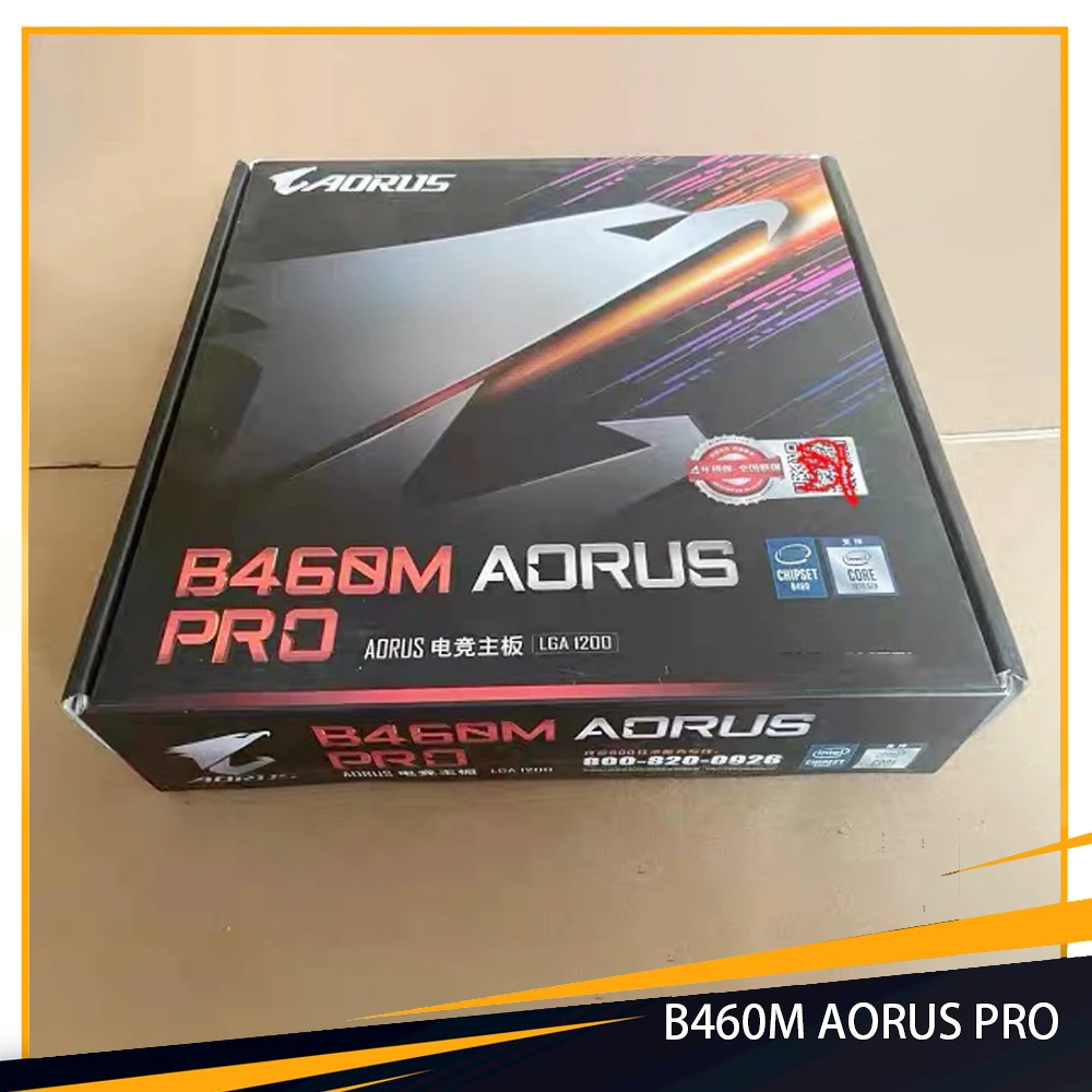 GA B460M AORUS PRO For Gigabyte B460 LGA 1200 4×DDR4 128GB PCI-E 3.0 Micro ATX Desktop Motherboard
GA B460M AORUS PRO For Gigabyte B460 LGA 1200 4×DDR4 128GB PCI-E 3.0 Micro ATX Desktop Motherboard