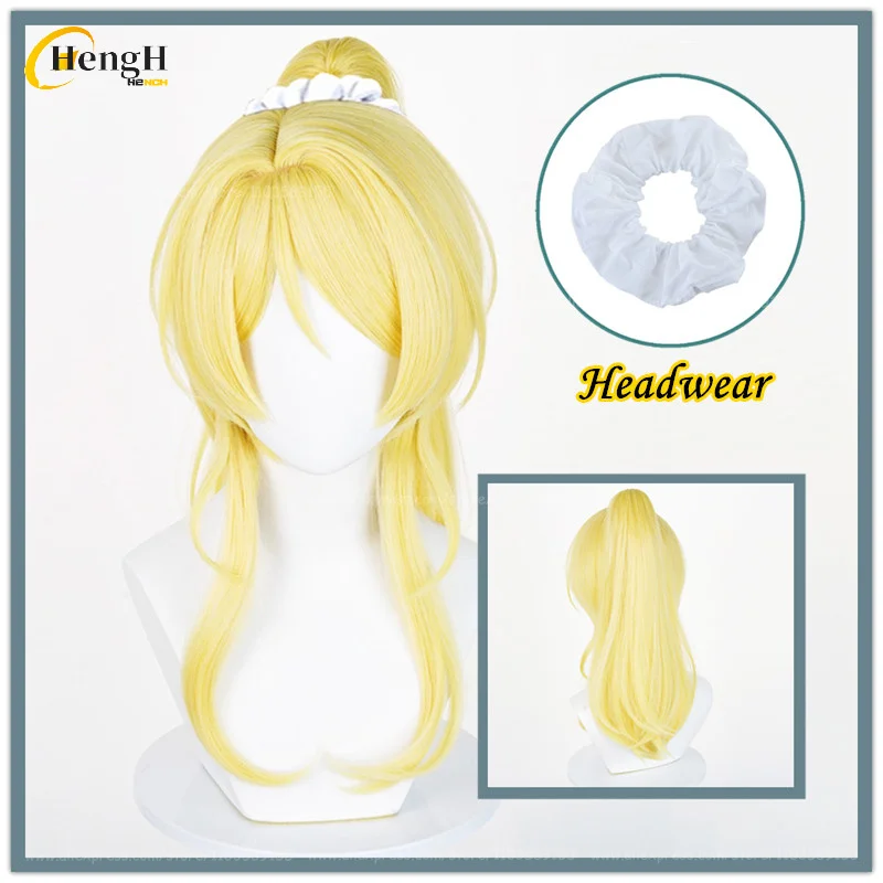 In Stock Anime Ellie Long 48cm Milky Yellow Ponytail Wig EliAyase Heat Resistant Synthetic Hair Halloween Party Wigs + A Wig Cap
In Stock Anime Ellie Long 48cm Milky Yellow Ponytail Wig EliAyase Heat Resistant Synthetic Hair Halloween Party Wigs + A Wig Cap
