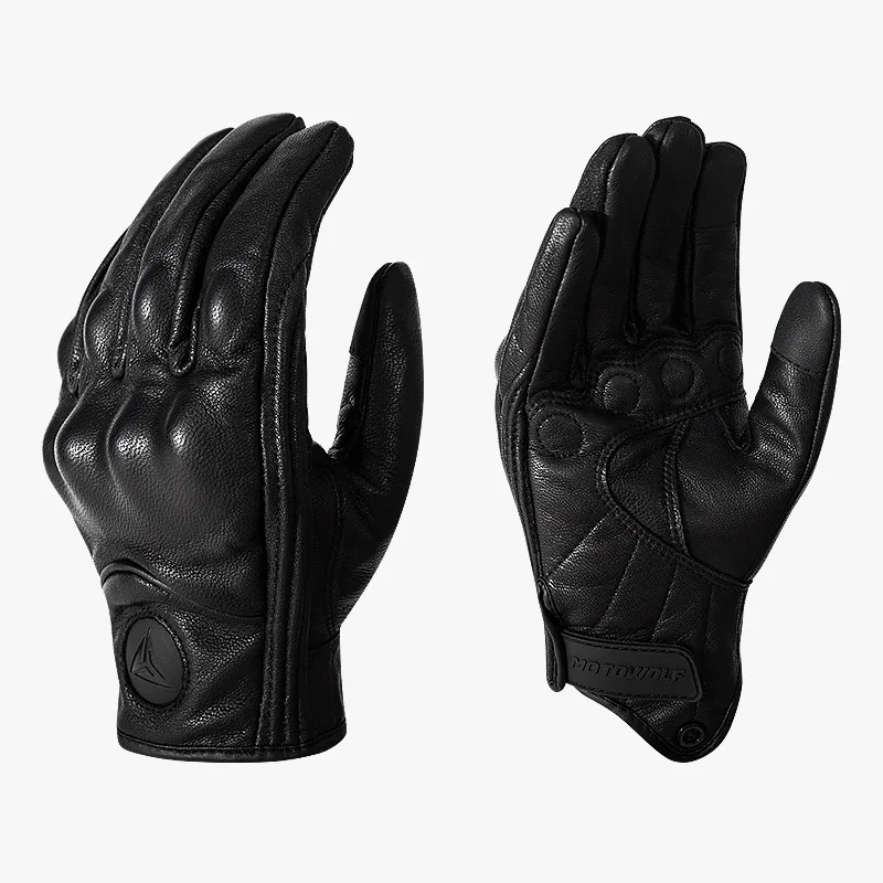 Touchscreen Leather Motorbike Sporting Safety Gloves Anti - Fall Motorcycle Gloves
Touchscreen Leather Motorbike Sporting Safety Gloves Anti - Fall Motorcycle Gloves