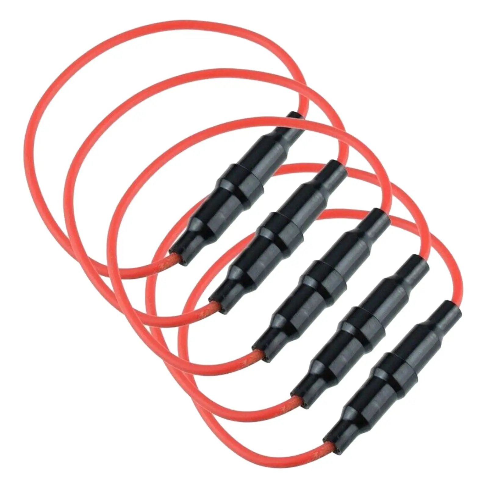 Universal 5x20mm Inline Fuse Holder Waterproof Plastic with 18AWG Wire for Car Truck Boat Circuit Safety
Universal 5x20mm Inline Fuse Holder Waterproof Plastic with 18AWG Wire for Car Truck Boat Circuit Safety