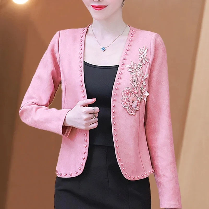 Cheongsam Spring And Autumn Shawl Jacket Ladies New Fashion Slim Joker Skirt Suit Cardigan Jacket Casual V-Neck Cardigan Jacket
Cheongsam Spring And Autumn Shawl Jacket Ladies New Fashion Slim Joker Skirt Suit Cardigan Jacket Casual V-Neck Cardigan Jacket