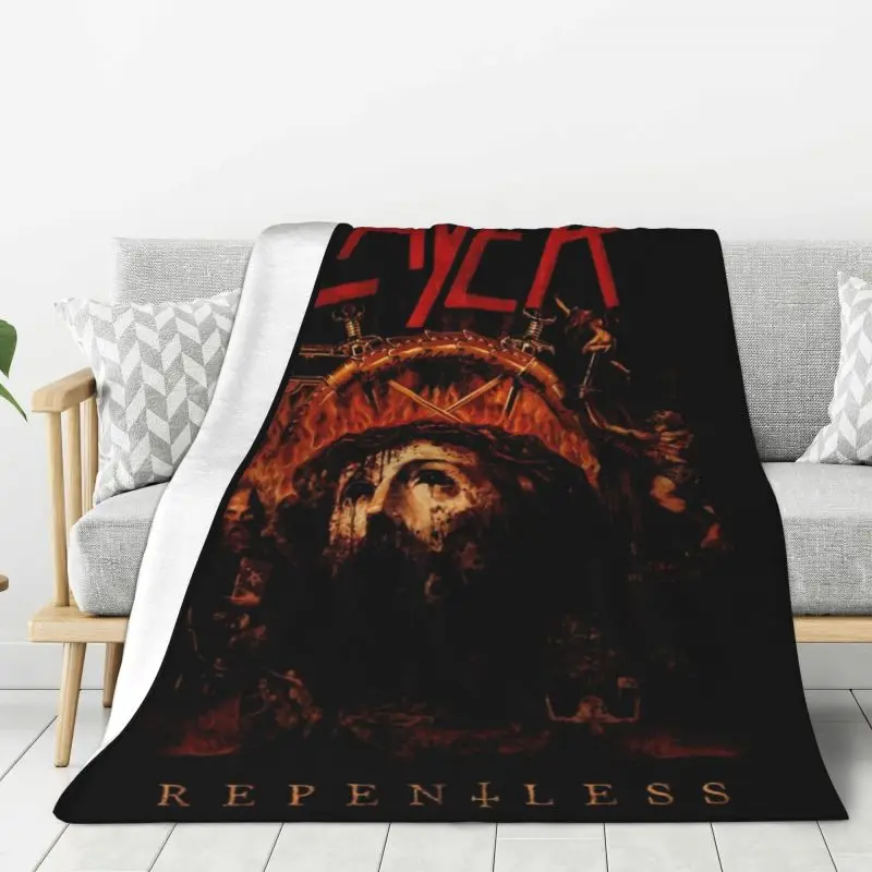 Custom Thrash Metal Band Slayers Blanket 3D Print Soft Flannel Fleece Warm Throw Blankets for Travel Bedding Couch Bedspreads
Custom Thrash Metal Band Slayers Blanket 3D Print Soft Flannel Fleece Warm Throw Blankets for Travel Bedding Couch Bedspreads