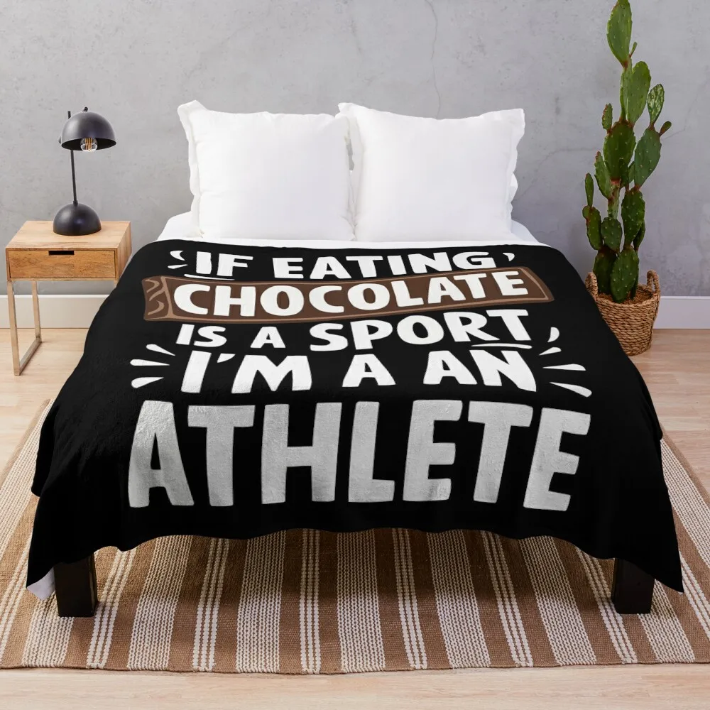 If Eating Chocolate Chocolates Throw Blanket Soft Plush Plaid Softest Personalized Gift wednesday Blankets
If Eating Chocolate Chocolates Throw Blanket Soft Plush Plaid Softest Personalized Gift wednesday Blankets