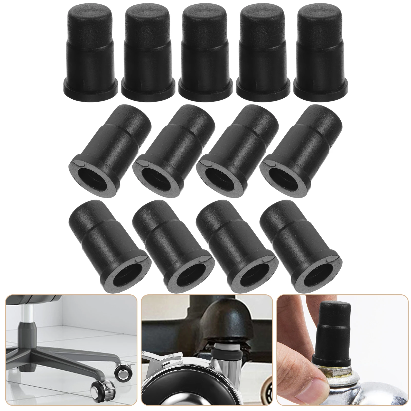40 Pcs Caster Socket Wheel Socket Mounting for Stem Caster Parts Rubber Cap Abs Sleeve Home Furniture Sturdy
40 Pcs Caster Socket Wheel Socket Mounting for Stem Caster Parts Rubber Cap Abs Sleeve Home Furniture Sturdy