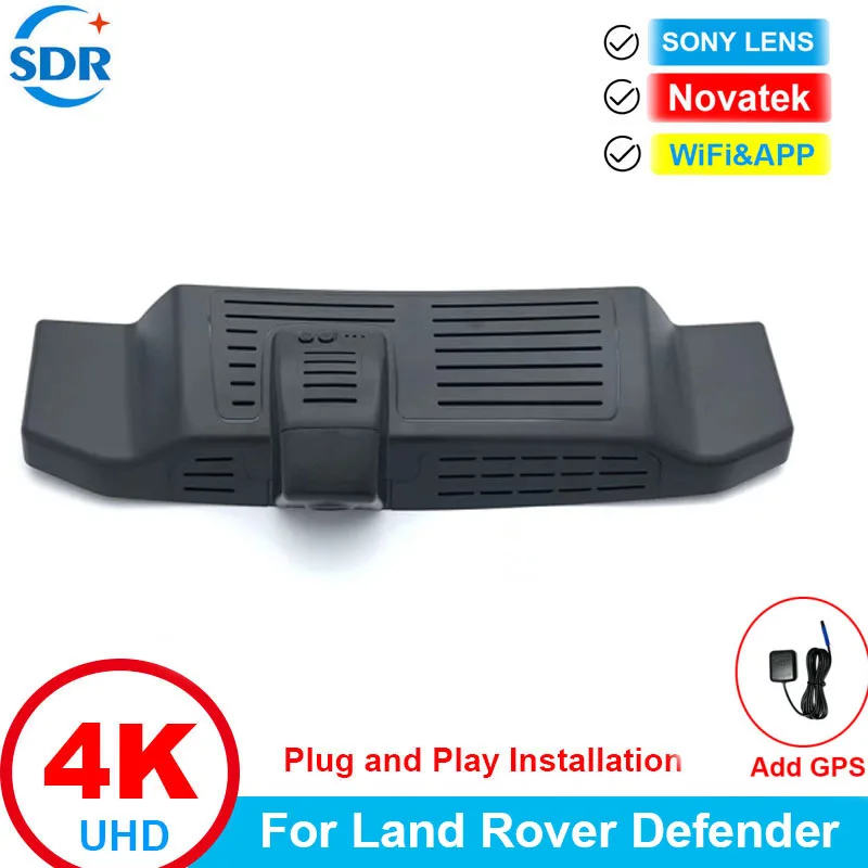 4K Dash Cam for Land Rover Defender 110 90 130 (L663) 2020-2025, OEM Design for Defender Car Camera, Plug & Play, Built-in WiFi
4K Dash Cam for Land Rover Defender 110 90 130 (L663) 2020-2025, OEM Design for Defender Car Camera, Plug & Play, Built-in WiFi