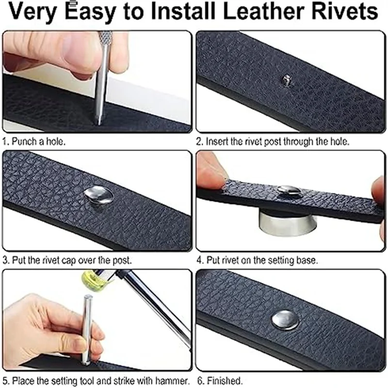 340 Sets Leather Rivet Kit Rivets Leather Double Hat Rivets Apparel Fabric For Repairing Clothes Shoes Bags Belts Durable C
340 Sets Leather Rivet Kit Rivets Leather Double Hat Rivets Apparel Fabric For Repairing Clothes Shoes Bags Belts Durable C