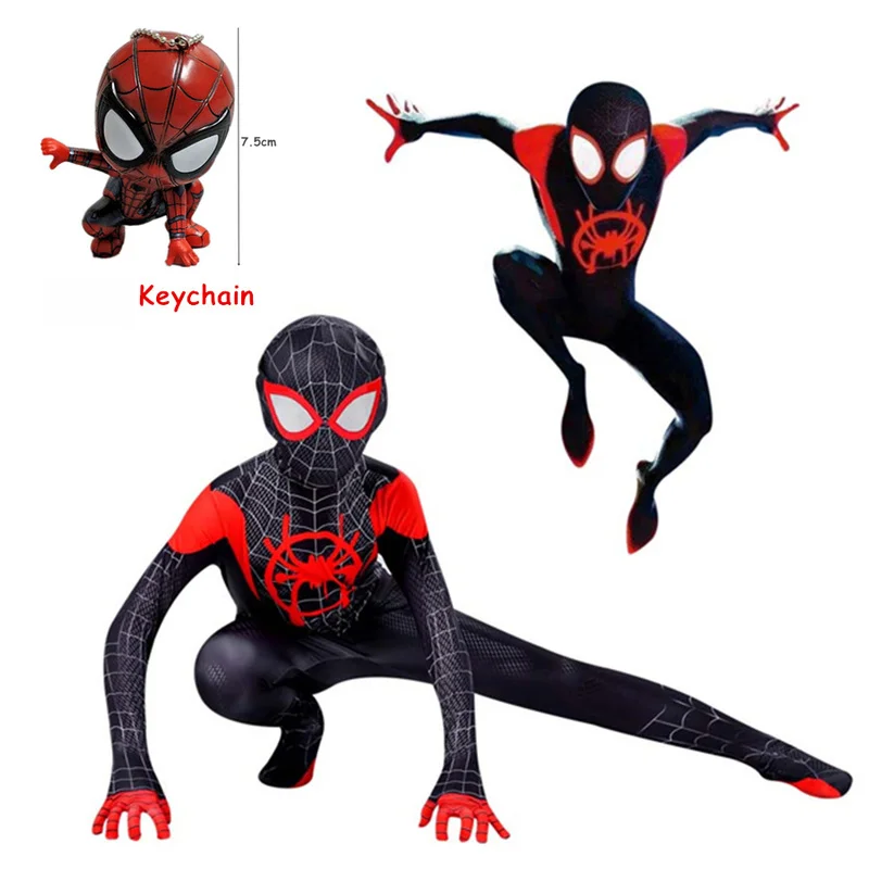 Adult Far From Home Costume Spiderman Jumpsuits Miles Morales for Kid Cosplay Costume Zentai Spiderman Pattern Bodysuit
Adult Far From Home Costume Spiderman Jumpsuits Miles Morales for Kid Cosplay Costume Zentai Spiderman Pattern Bodysuit