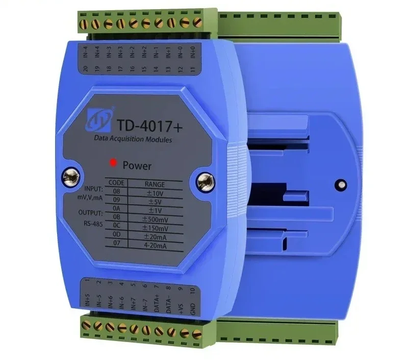 Analog quantity acquisition module 4-20mA to RS485 card 8-channel AI voltage 5V current thermocouple thermal
Analog quantity acquisition module 4-20mA to RS485 card 8-channel AI voltage 5V current thermocouple thermal