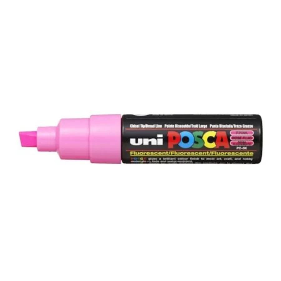 Маркеры UNI CHISEL TIP MARKER PEN - флуоресцентные розовые, набор из 6 штук
Маркеры UNI CHISEL TIP MARKER PEN - флуоресцентные розовые, набор из 6 штук
