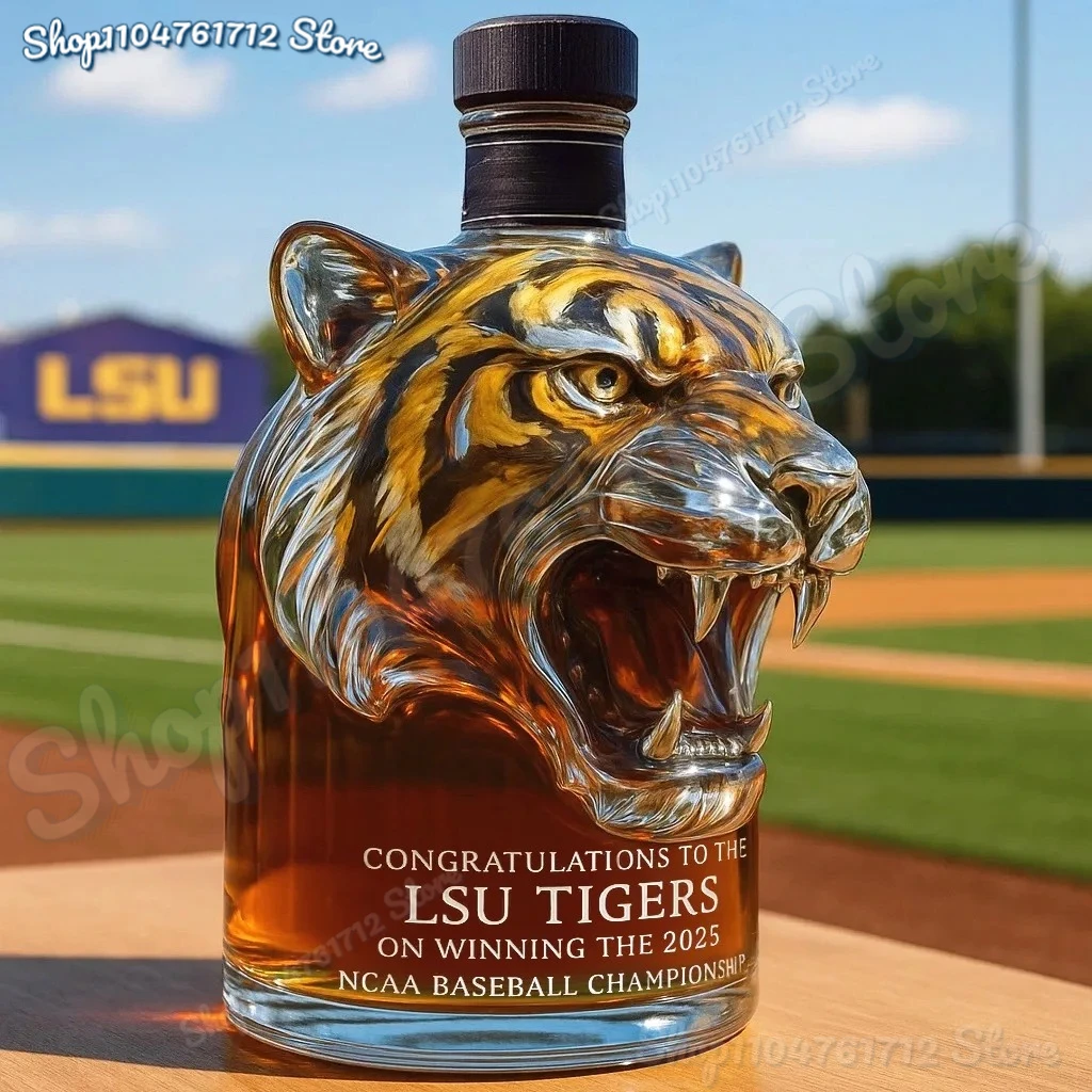 Animal Design Tiger Whiskey Decanter And Stopper Set Leak-proof Seal Decanter Wine And Whiskey Accessories for Father's Day Gift
Animal Design Tiger Whiskey Decanter And Stopper Set Leak-proof Seal Decanter Wine And Whiskey Accessories for Father's Day Gift