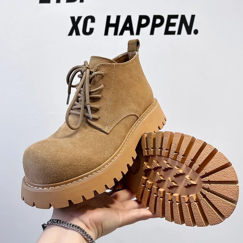 2026 New Workwear Boots for Men British High-end Men Boots Luxury Designer Shoes Men Fashion Motorcycle Boots Botas Para Hombre
2026 New Workwear Boots for Men British High-end Men Boots Luxury Designer Shoes Men Fashion Motorcycle Boots Botas Para Hombre