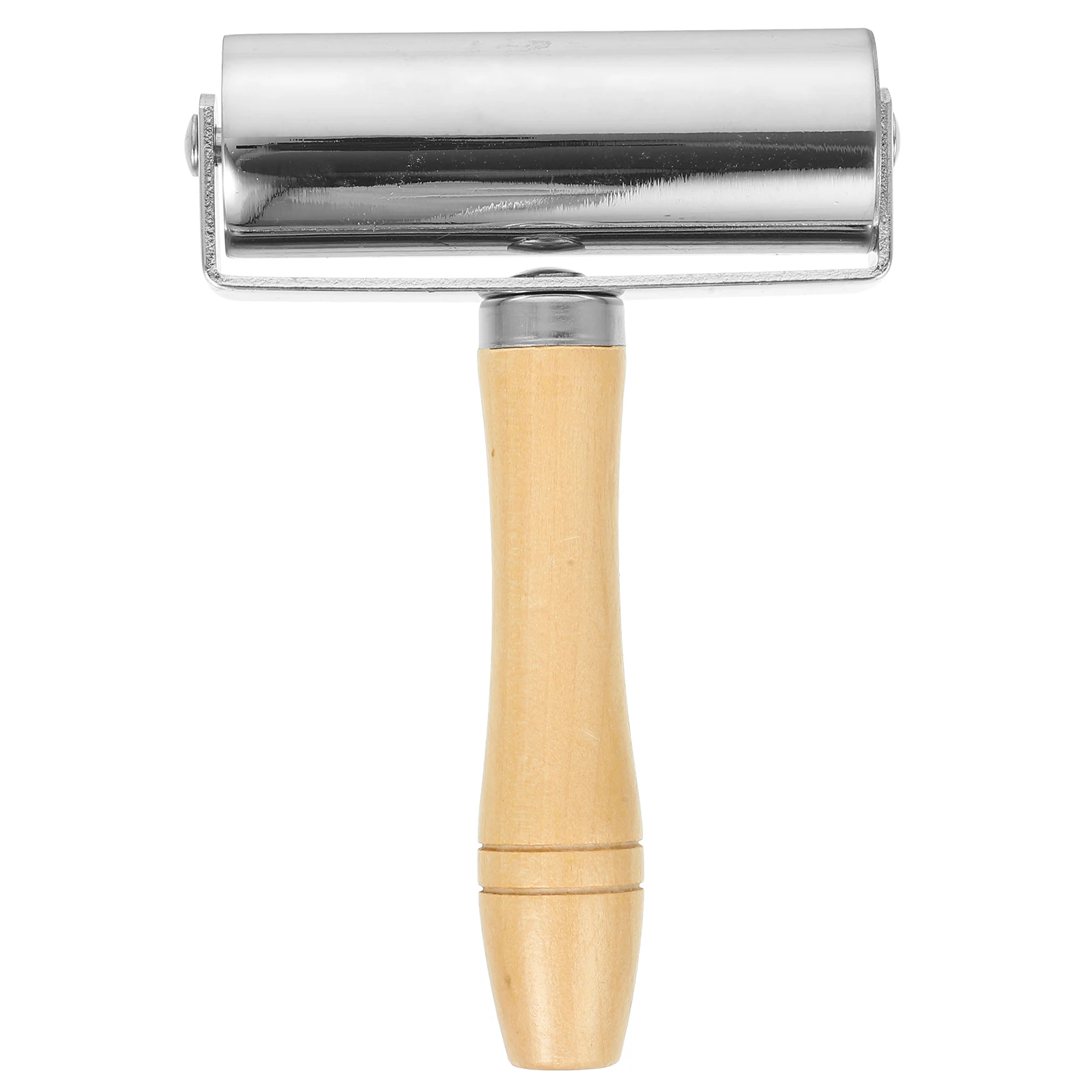 Rolling Pin Dough Roller 100mm Nonstick Stainless Steel Wood Handle 902g Baking Pizza Pastry Tool Kitchen Gadgets Practical
Rolling Pin Dough Roller 100mm Nonstick Stainless Steel Wood Handle 902g Baking Pizza Pastry Tool Kitchen Gadgets Practical