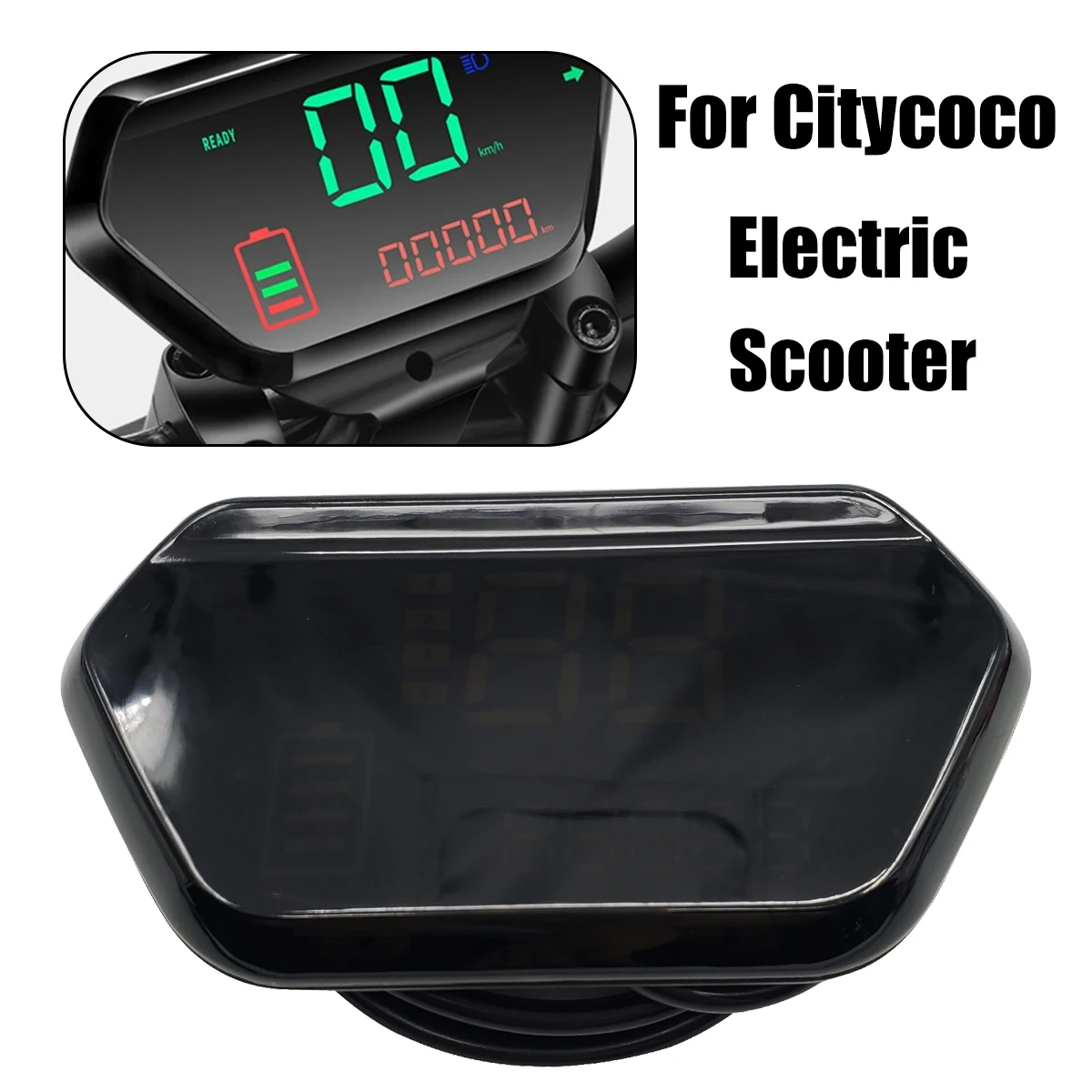 For Citycoco Electric Scooter Speedometer LED Display Meter 48/60/72V Meter Speed Battery Turn Light Head Light Display
For Citycoco Electric Scooter Speedometer LED Display Meter 48/60/72V Meter Speed Battery Turn Light Head Light Display