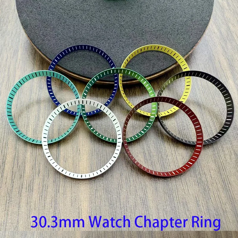 30.3mm Watch Chapter Ring Inner Shadow Ring Scale Ring Fit SKX007 SKX009 SRPD Case NH35 NH36 4R35 6R 7S Men Watches Accessories
30.3mm Watch Chapter Ring Inner Shadow Ring Scale Ring Fit SKX007 SKX009 SRPD Case NH35 NH36 4R35 6R 7S Men Watches Accessories