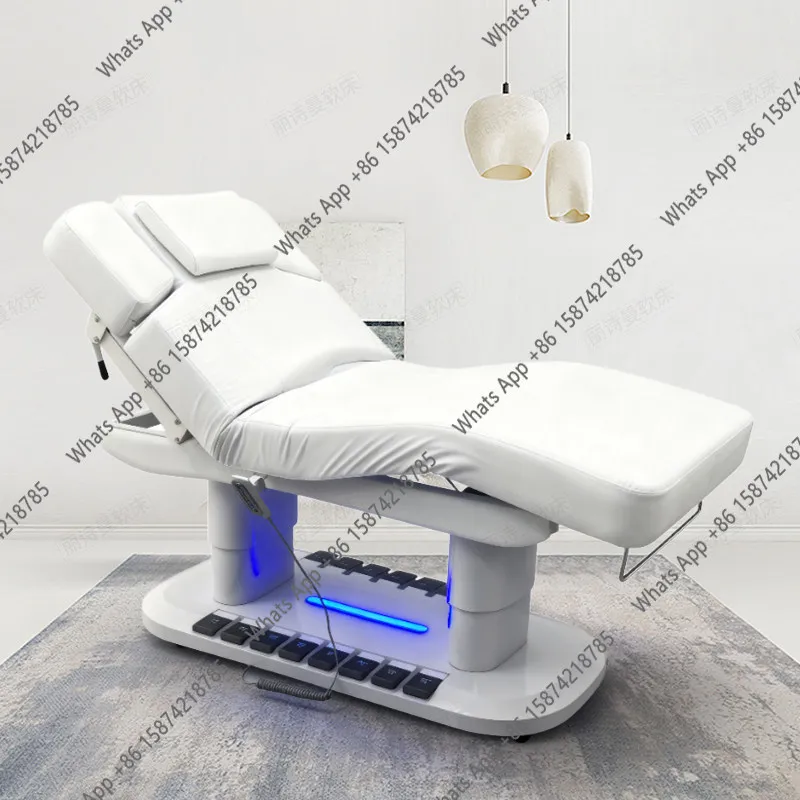 High-end electric lifting ear beauty salon with lamp special electric shaping bed for physiotherapy massage bed spa
High-end electric lifting ear beauty salon with lamp special electric shaping bed for physiotherapy massage bed spa