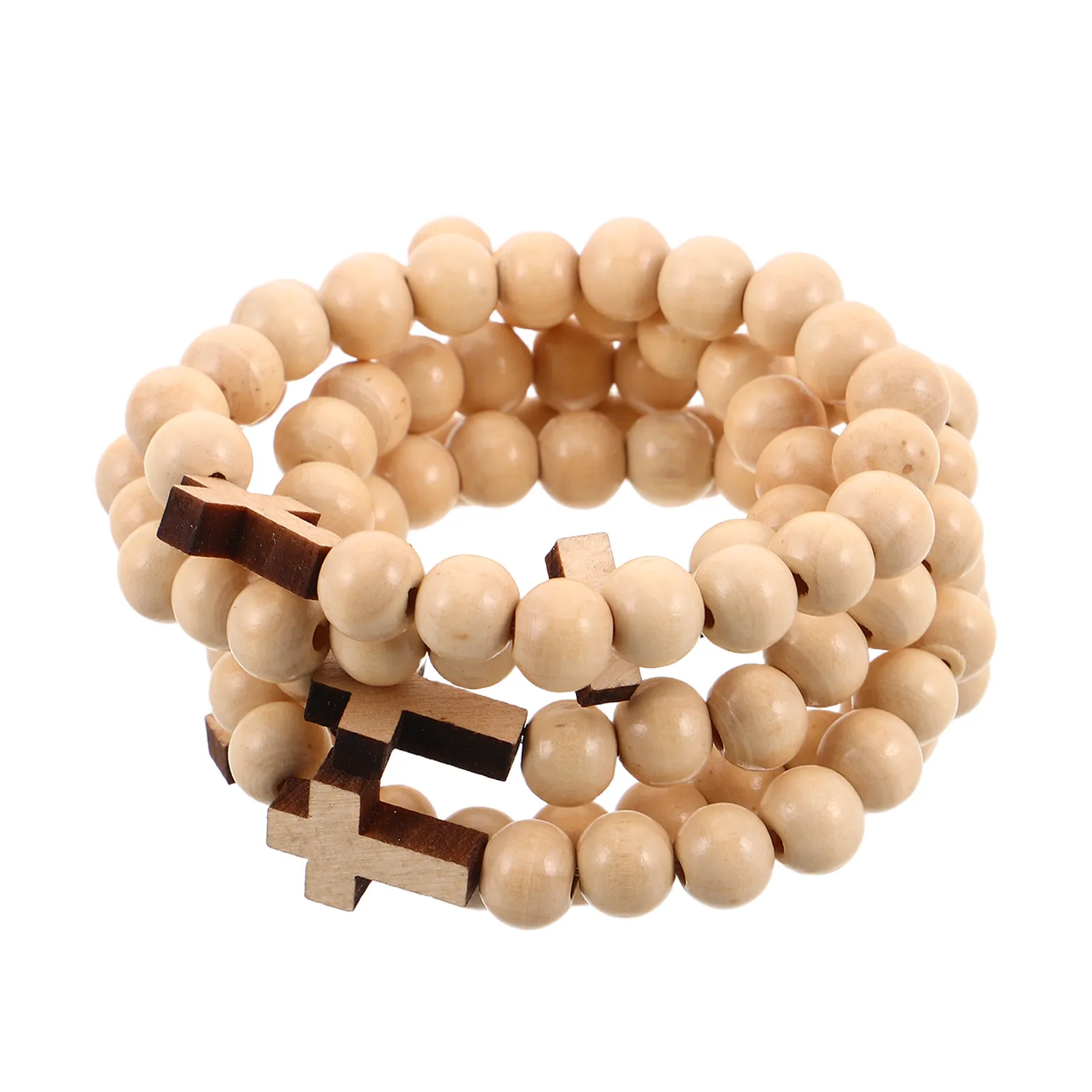 5Pcs Wooden Beaded Cross Bracelets Lightweight Stretch Prayer Jewelry Religious Christian Gift Confirmation Present Teens
5Pcs Wooden Beaded Cross Bracelets Lightweight Stretch Prayer Jewelry Religious Christian Gift Confirmation Present Teens