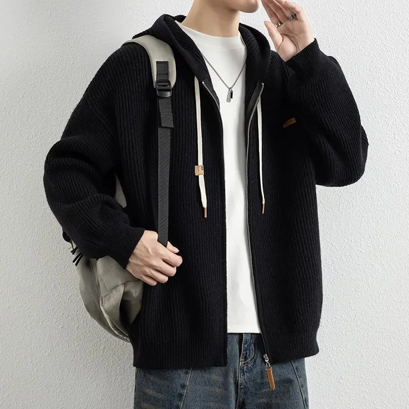 2026 Autumn Men's Fashion Casual Knitted Cardigan Sweater Jacket
2026 Autumn Men's Fashion Casual Knitted Cardigan Sweater Jacket